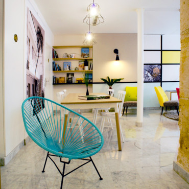 Design et Arty, l'H&ocirc;tel Palm &agrave; Paris a adopt&eacute; une d&eacute;co tr&egrave;s fifty !