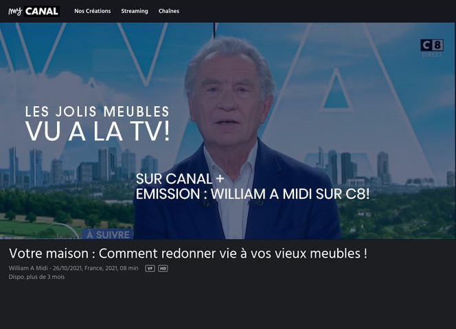 Les Jolis Meubles d'Aur&eacute;lie &agrave; la TV!
